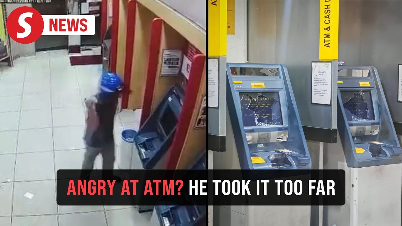 ATM smasher caught: Elderly man arrested over Jinjang vandalism spree