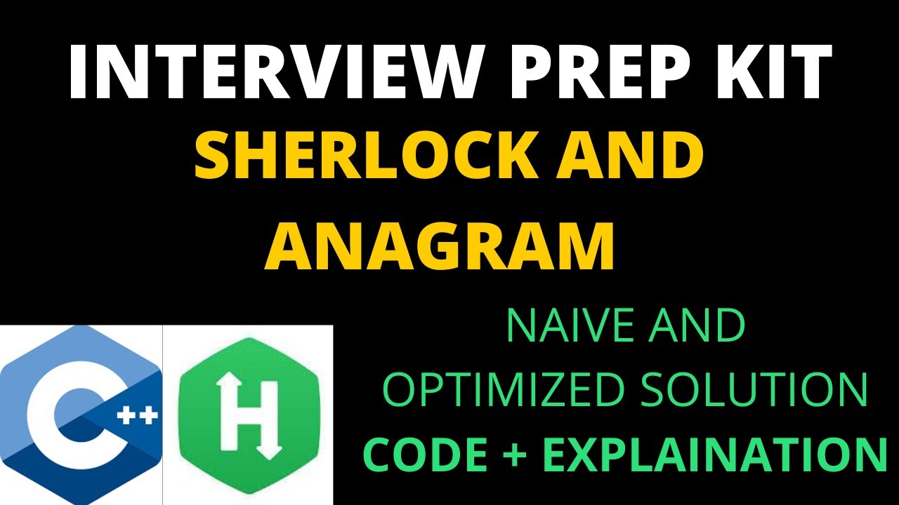 Sherlock and anagrams hackerrank solution