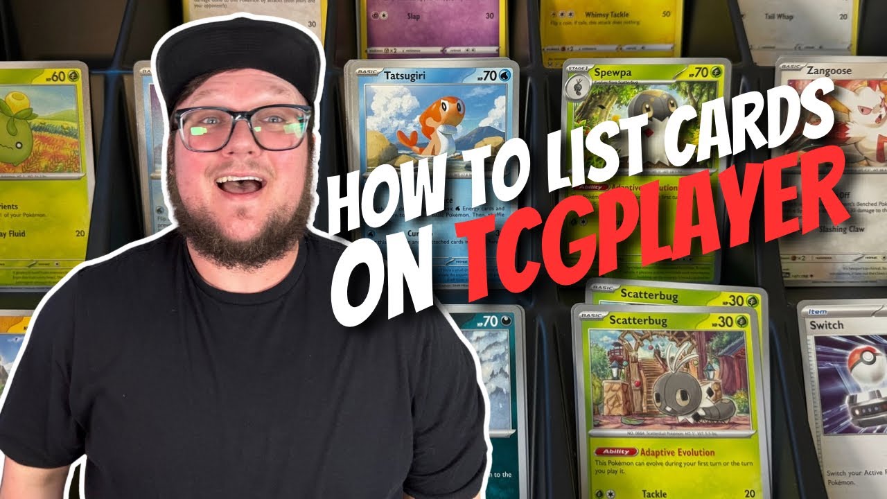Как составить список карт в TCGPlayer