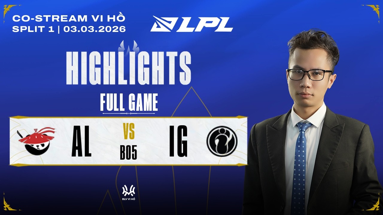 Highlights AL vs IG | Full Game | PLAYOFFS LPL 2026 - SPLIT 1