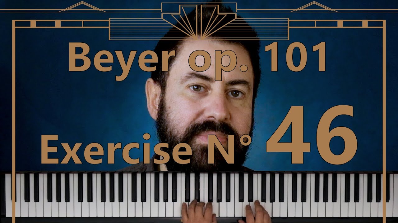 Piano tutorial - Beyer Op. 101 esercizio N° 46