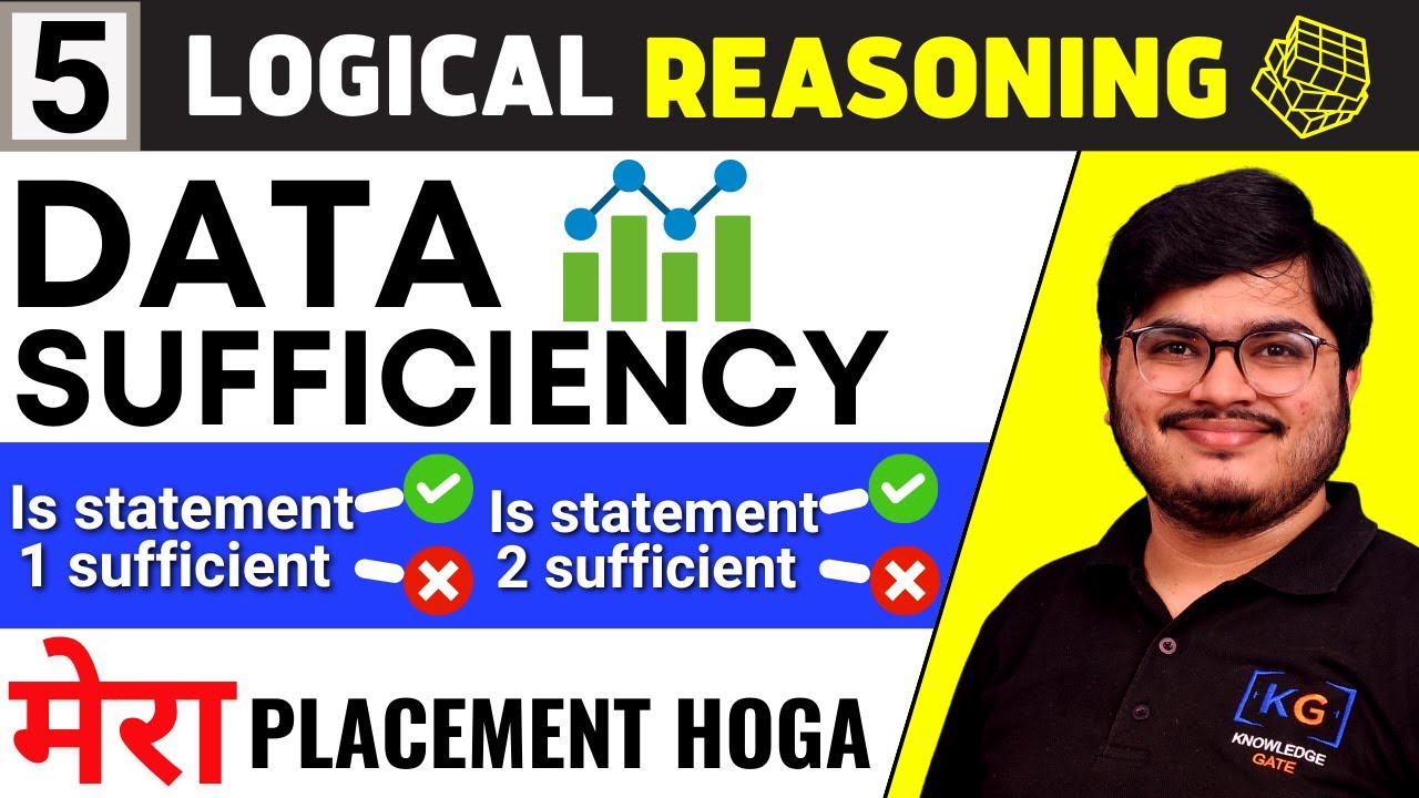 🛑Lecture 5 - DATA SUFFICIENCY Reasoning Tricks | Logical Reasoning | Mera Placement Hoga