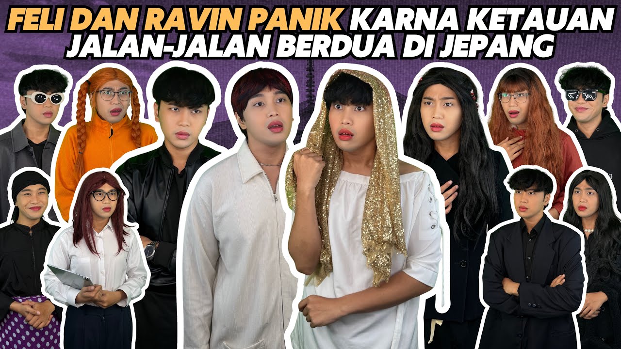 FELI DAN RAVIN PANIK KARNA KETAUAN JALAN-JALAN BERDUA DI JEPANG