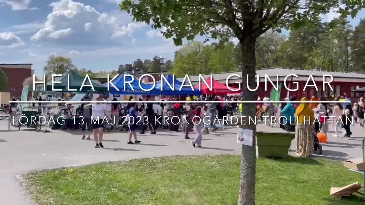 Hela Kronan Gungar. Kronogården Trollhättan. 2023 - LTVU.SE
