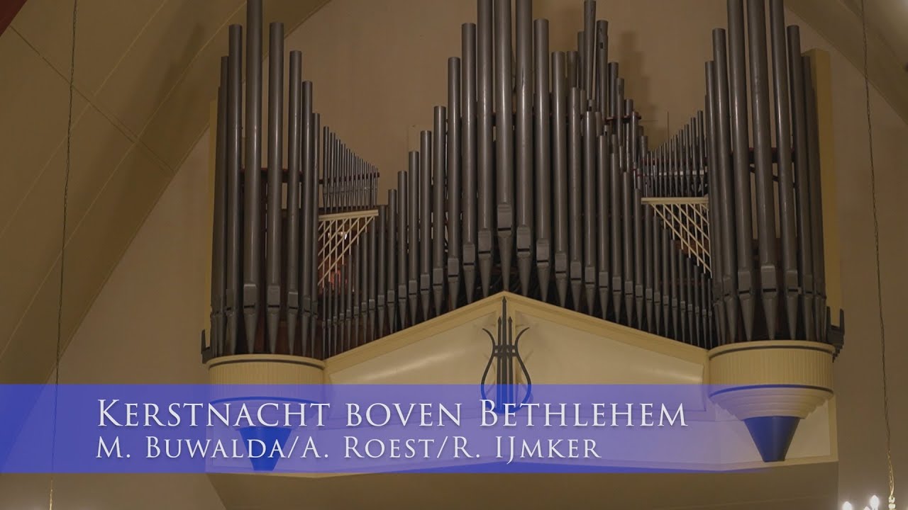 Kerstnacht boven Bethlehem - M. Buwalda/A. Roest/R. IJmker door CGZ De Lofstem, Emst