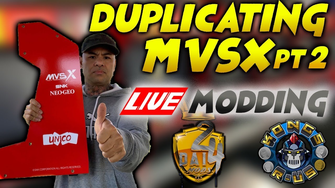 Duplicating Neo-Geo MVSX Part 2! Live Modding Session w/ 2Dai4 & Kongs-R-Us