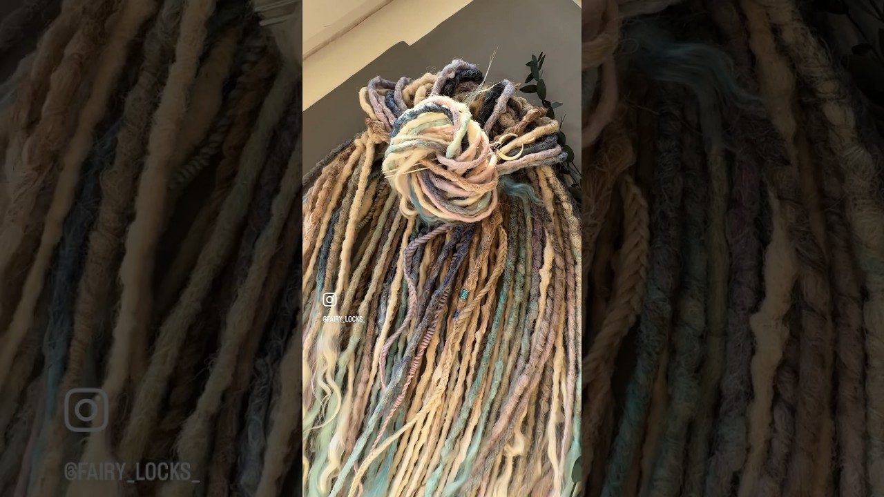 Коза в дредах - почему бы и да? #braids #hairstyle #dreads #fakehair #curlyhair