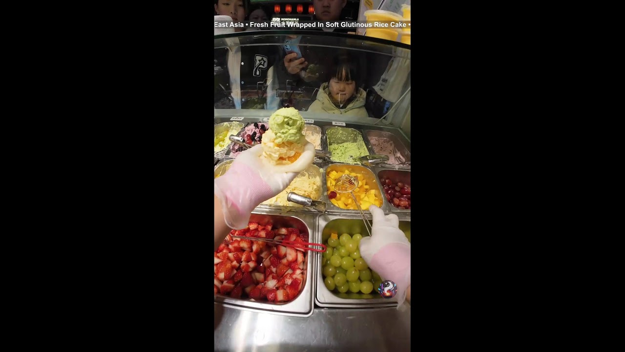 🔴 Fruit Mochi | Handmade Asian Dessert | POV Street Food Live