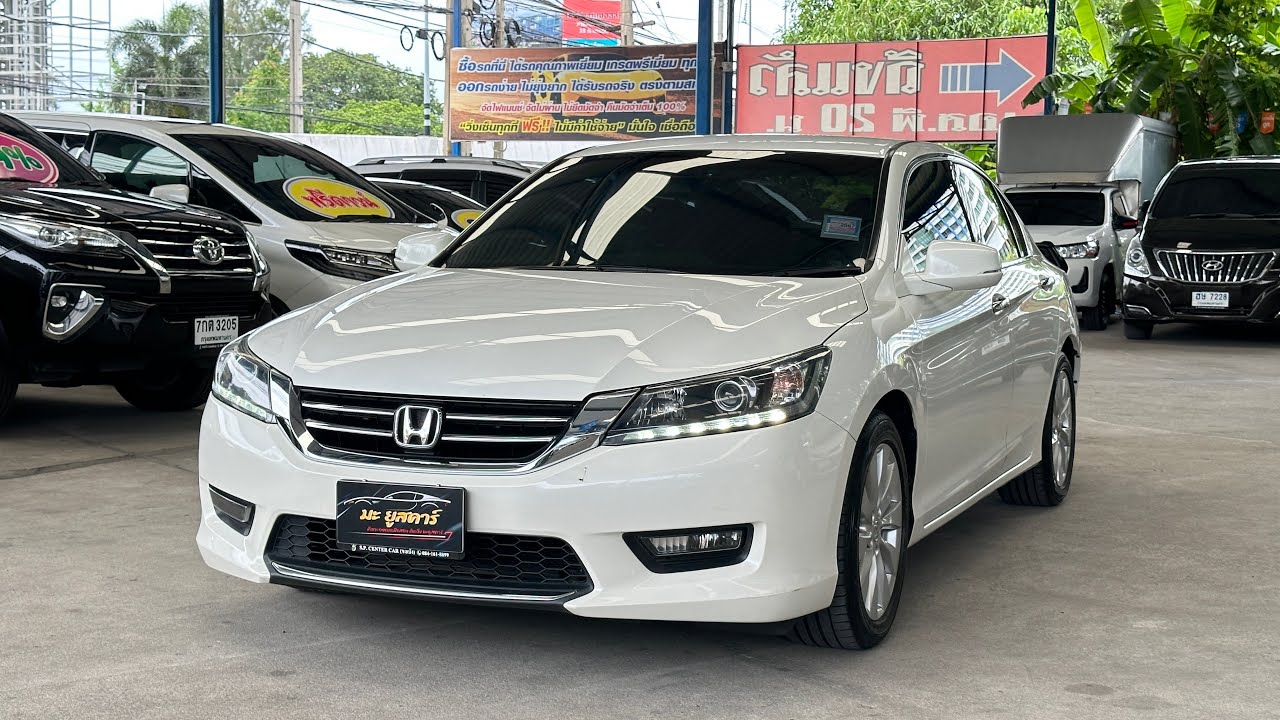 💥รีวิวHonda Accord 2.0 EL ปี14-15 G9 ฟรีดาวน์ แอคคอร์ดมือสอง ฮอนด้าแอคคอร์ด สภาพป้ายแดง ราคาถูก