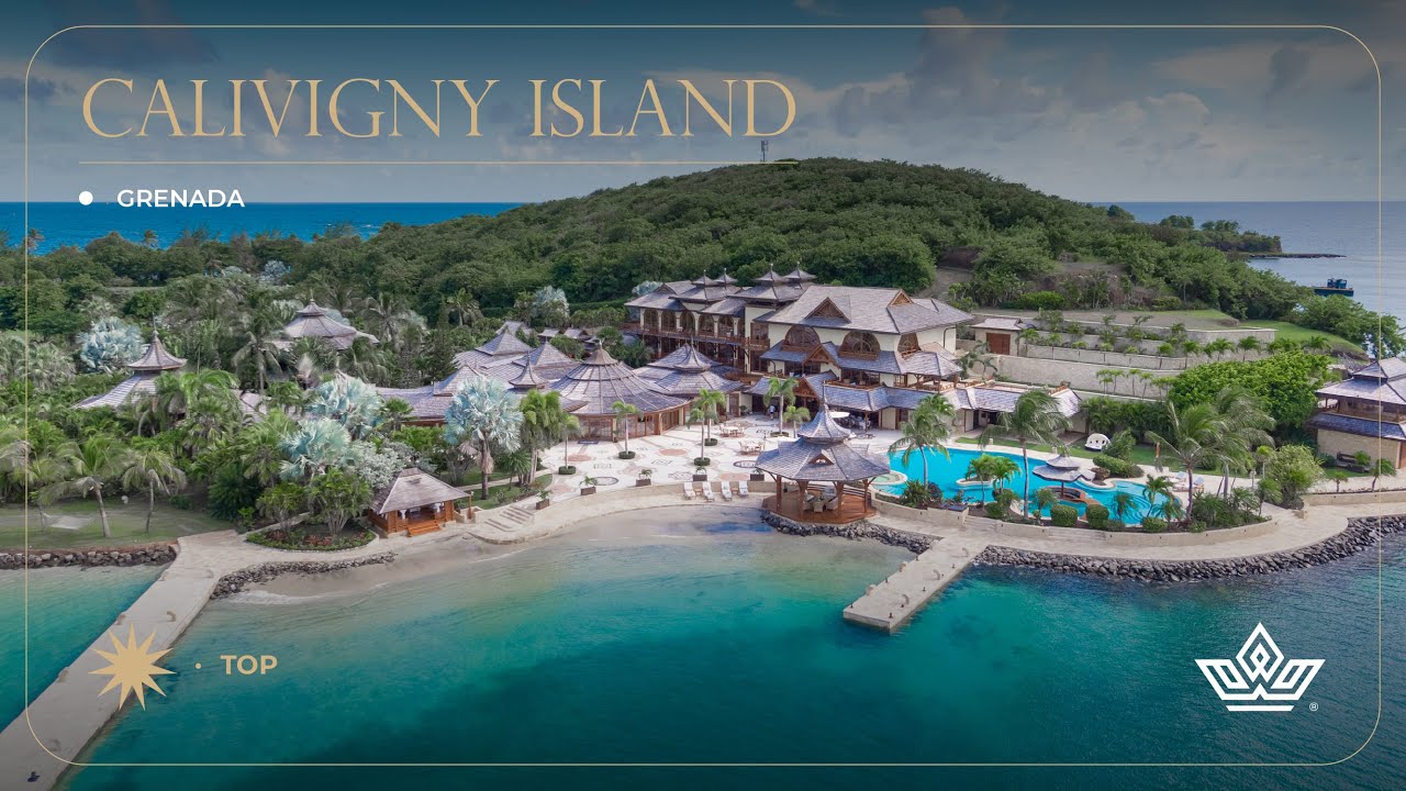 A PRIVATE ISLAND IN THE CARIBBEAN, GRENADA: CALIVIGNY ISLAND