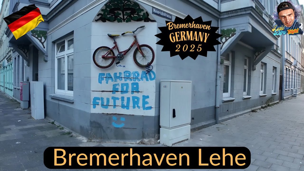 Bremerhaven Lehe Walk🌏Bremerhaven / Germany✈️ 🇩🇪 - October 2025 - (4K Video)
