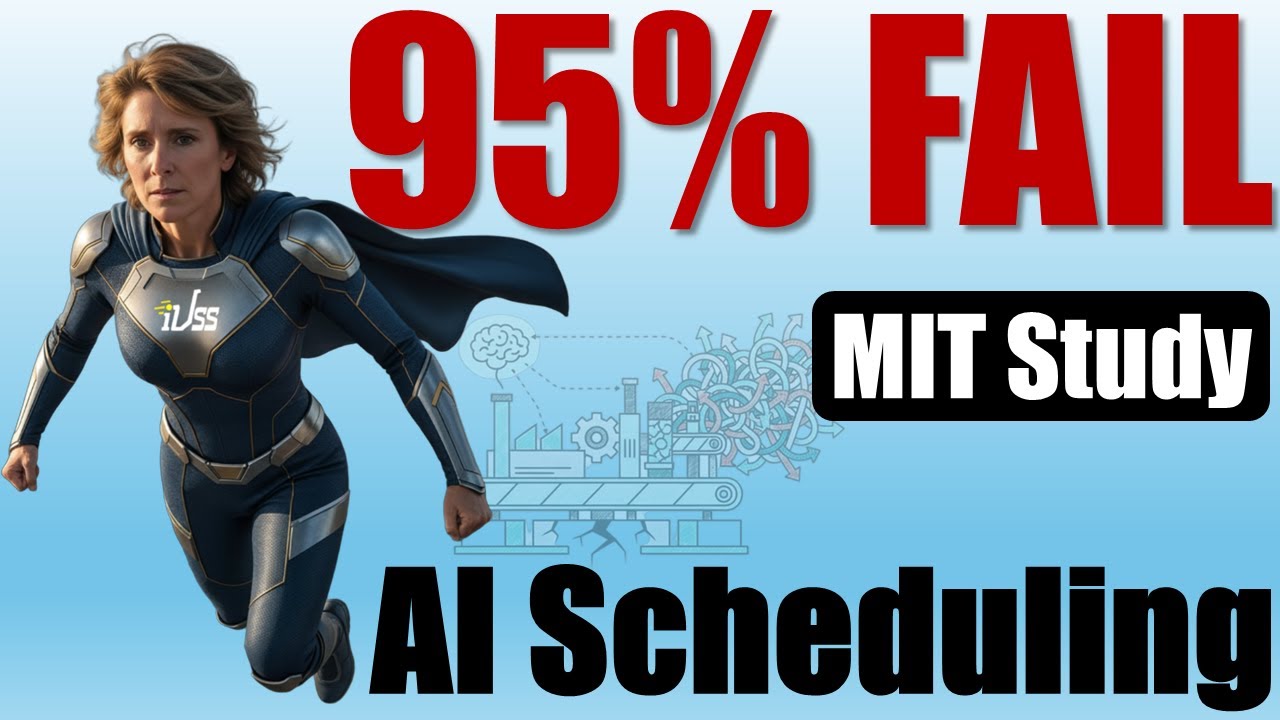 AI Scheduling FAILS 95% of Time (MIT Study) - Job Shop Owner Must Watch