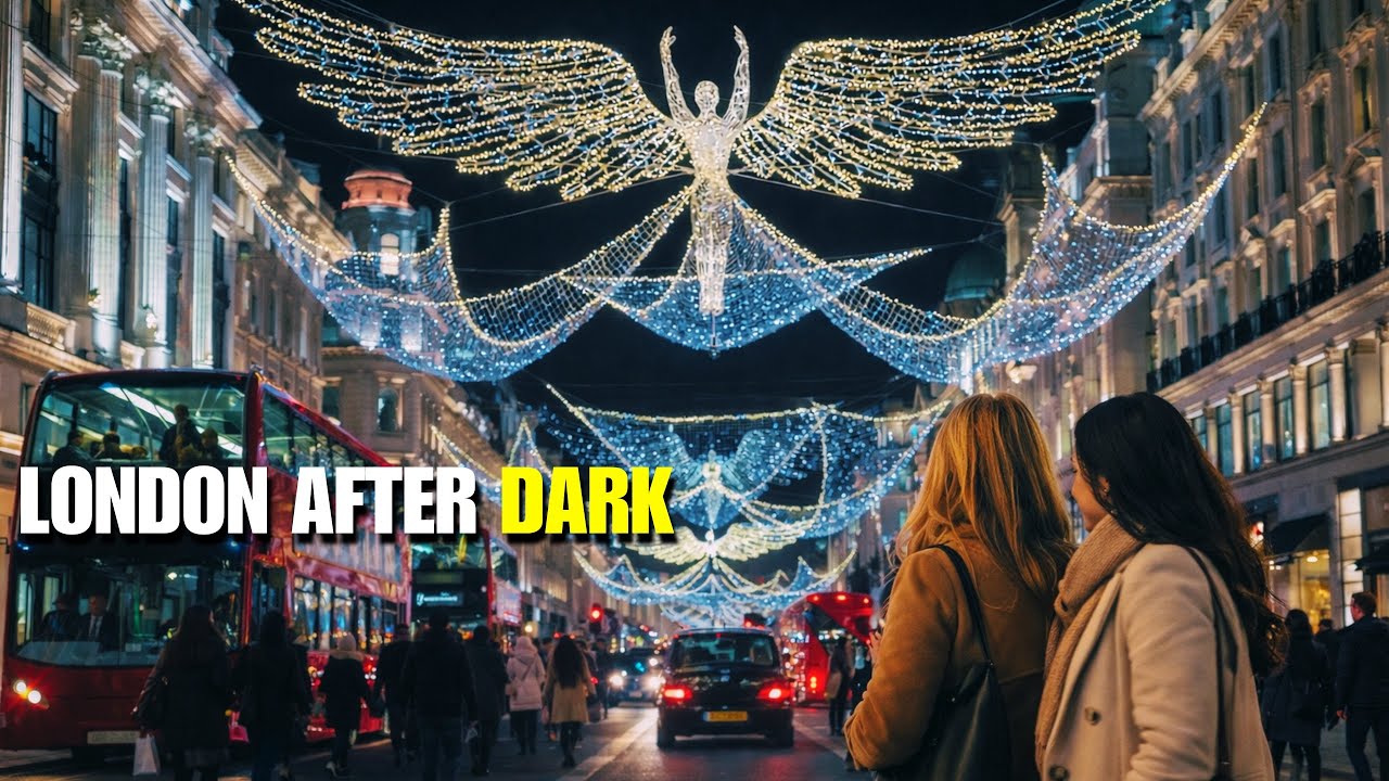 Walking from Regent Street to Piccadilly Circus 🎄 | The Beating Heart of London