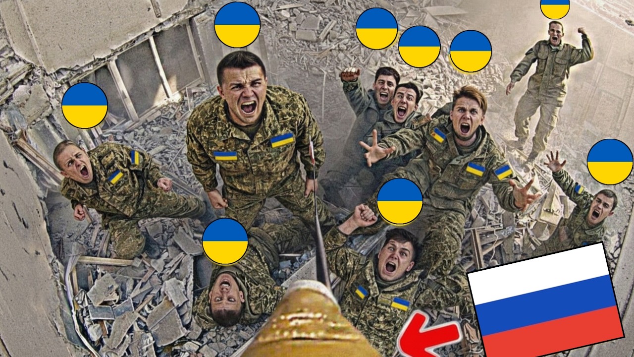 Российский FPV-дрон удивляет украинских солдат в разрушенном здании! | DaanCombat