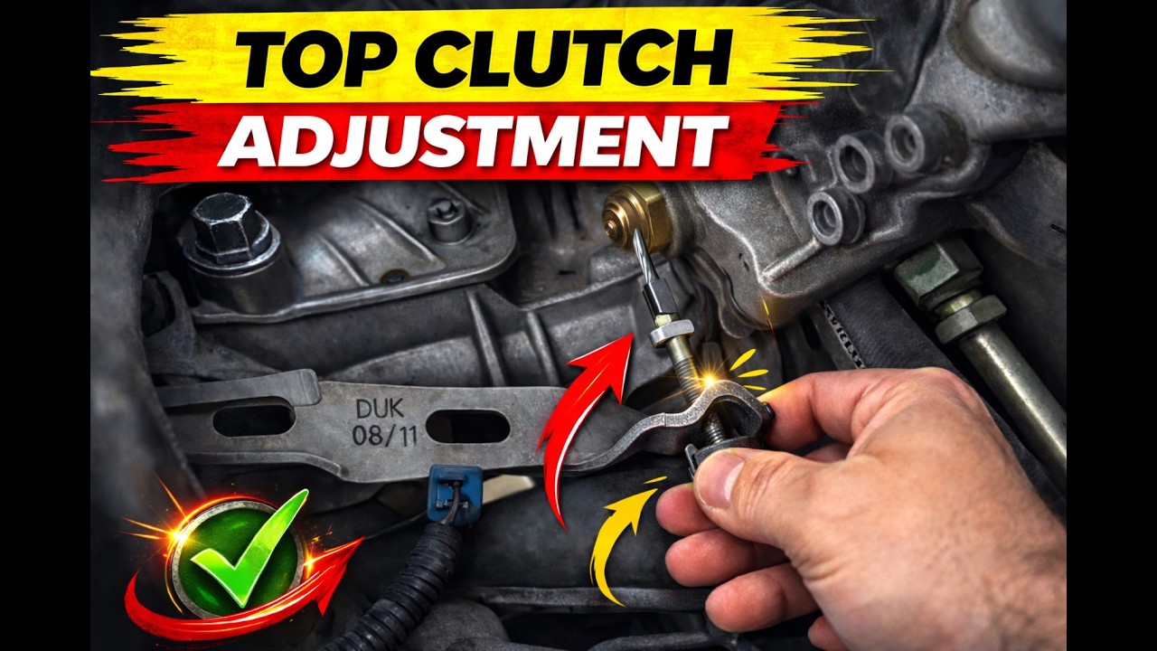 Cable Clutch Adjustment: Stop Wasting Money at the Shop