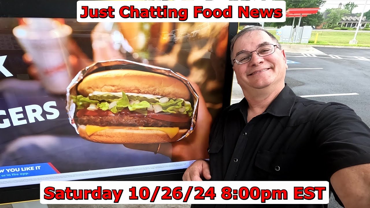 Joe is Hungry Live 10/26/24 8:00PM EST Saturday Night Live Stream on YouTube and Twitch