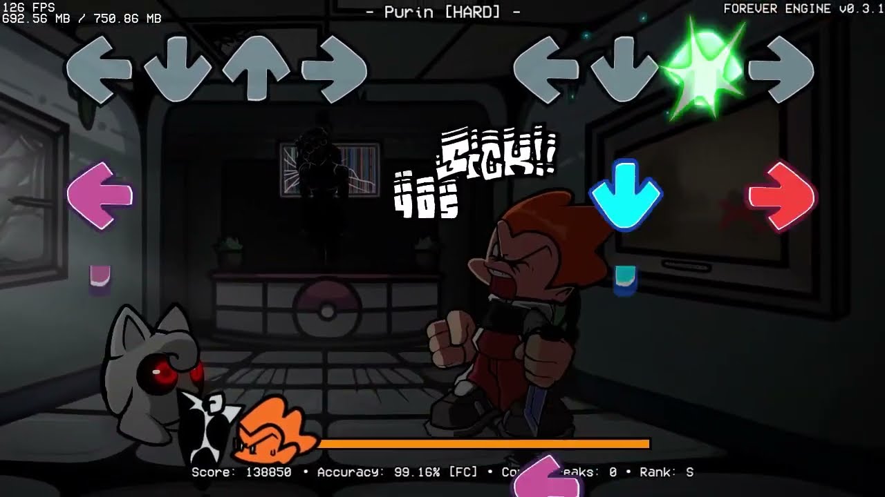 FNF MOD: Hypno's Lullaby V2 -  Purin (FC)