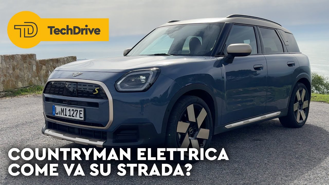 MINI COUNTRYMAN ELETTRICA | ANTEPRIMA su STRADA e PREZZI