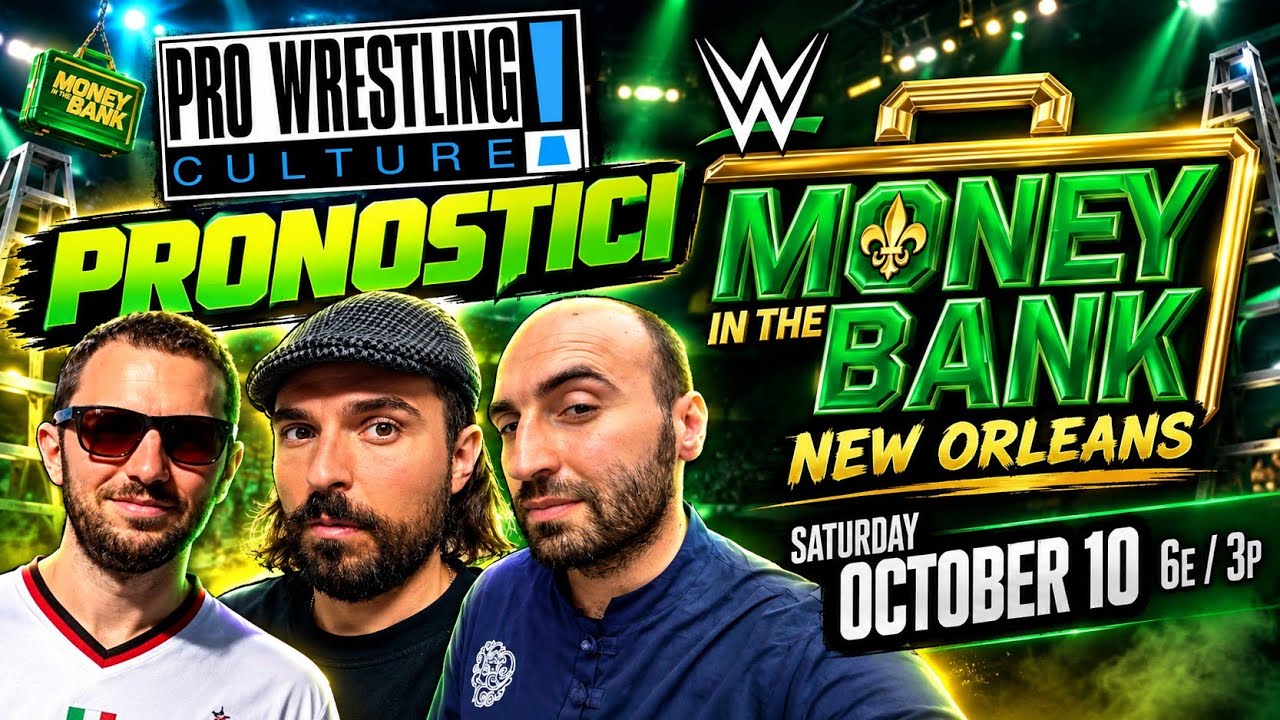 WWE: I pronostici di MONEY IN THE BANK 2026