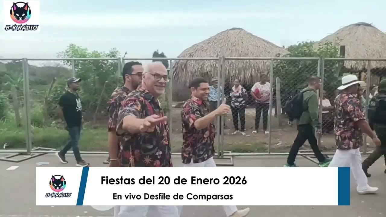 Comparsas Fiestas del 20 de enero 2026