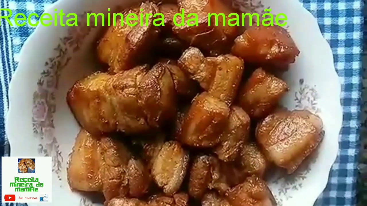 Como fazer toucinho de barriga frito super macio