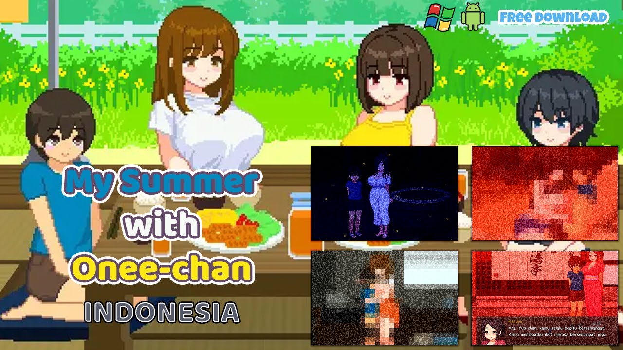 MY SUMMER WITH ONEE-CHAN &ndash; Game Slice of Life Paling Hangat & Manis! | RPGM