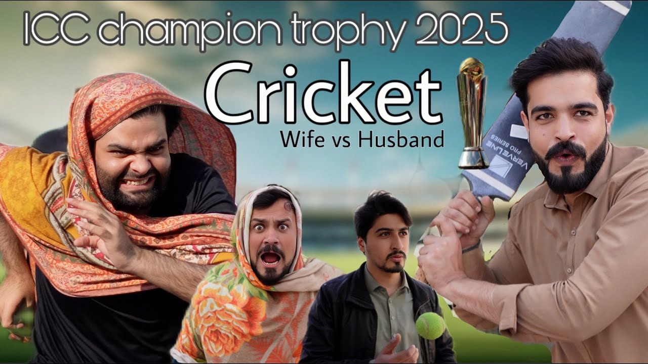Icc champions trophy 2025 II OKBOYS || wife vs Husband 2025