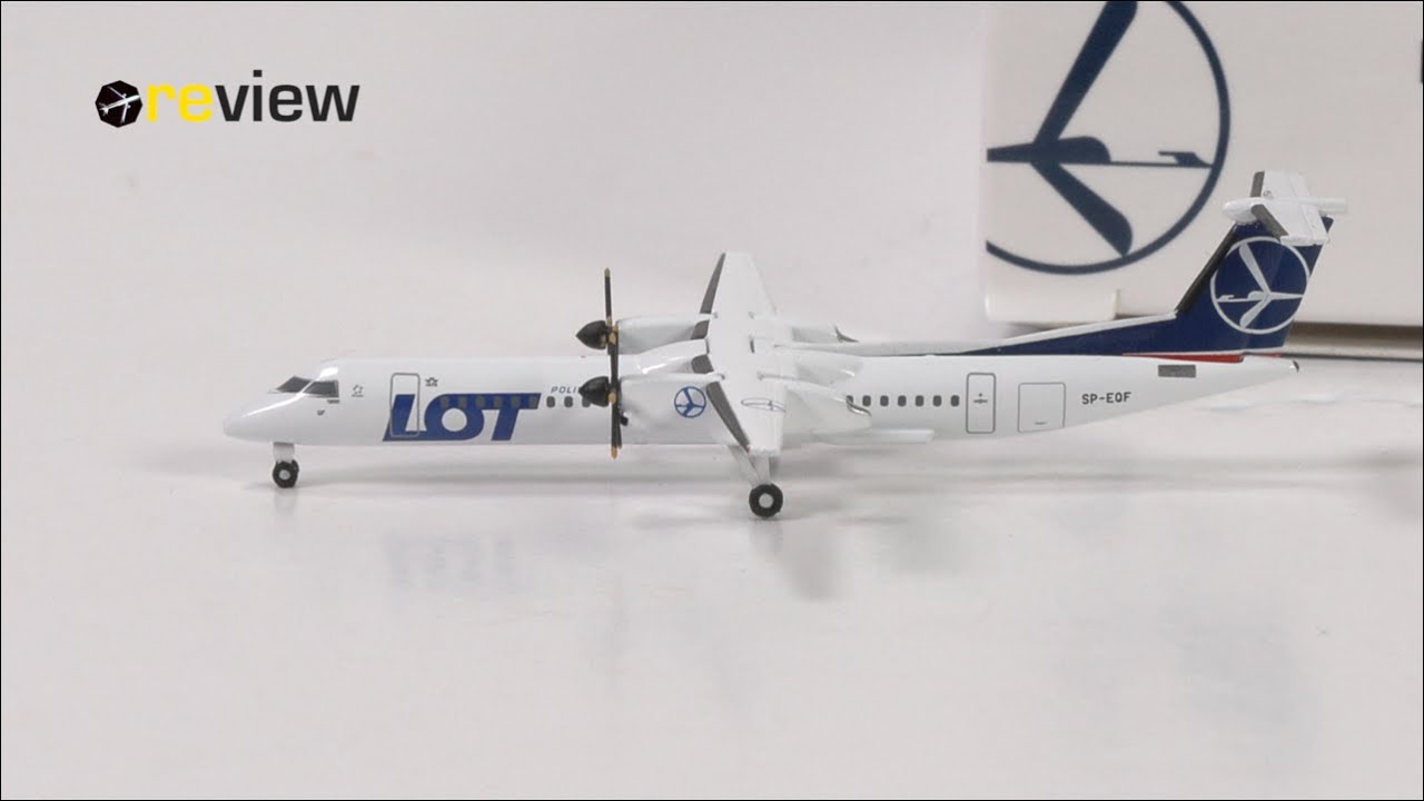 LOT Польские авиалинии: самолет Bombardier Dash8-Q400 | Обзор № 850