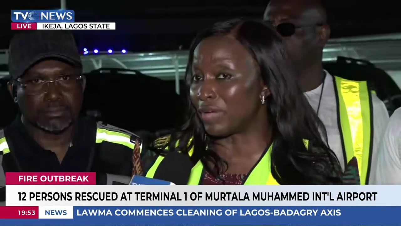 12 Persons Rescued At Terminal 1 Of Murtala Muhammed International Airport
