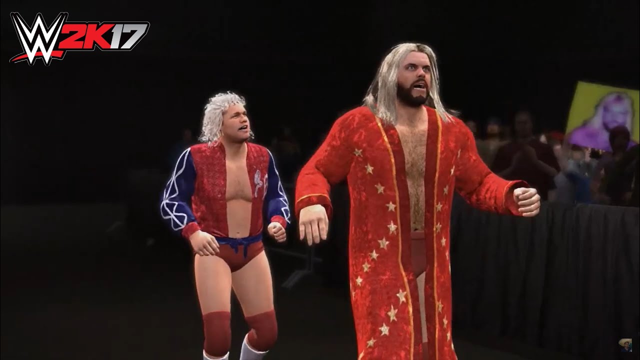 WWE 2K17 - 2K Showcase - The Fabulous Freebirds Vs The Von Erichs