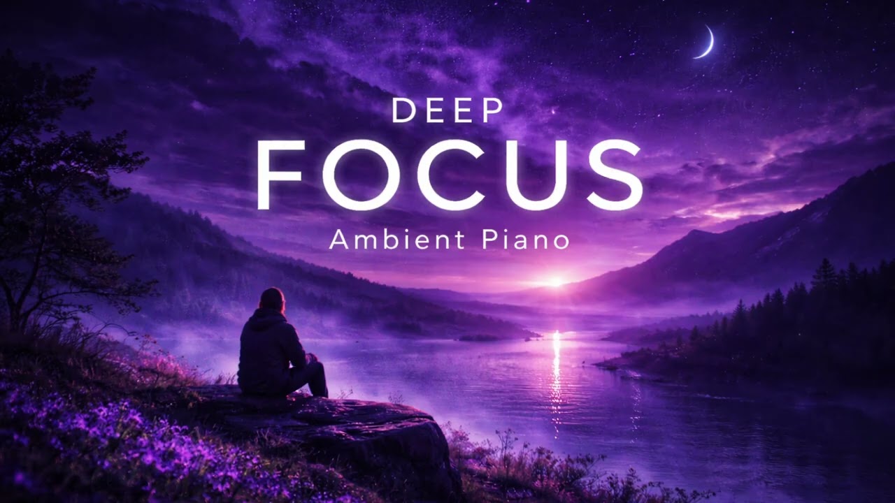 Deep Focus Ambient Piano 🎧 Study, Work & Relax Music | Escape Time