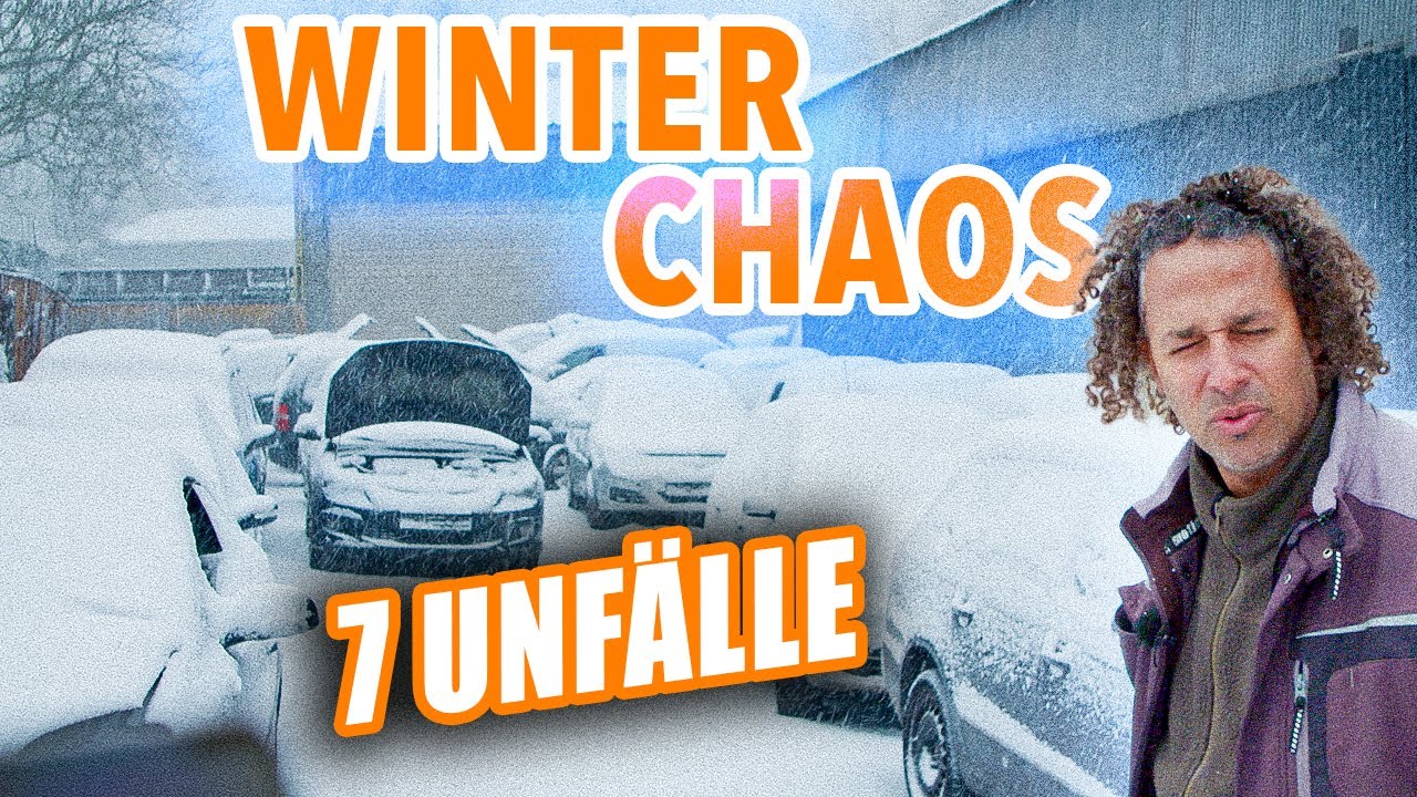 Winter-Chaos auf dem Schrottplatz – 7 Unfälle an einem Tag | Freds Revier Folge 152
