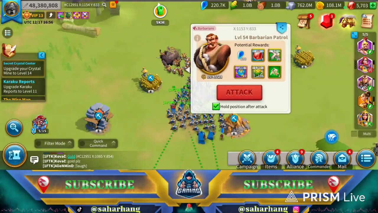 Rise of Kingdoms Gameplay! #rok #rokf2p