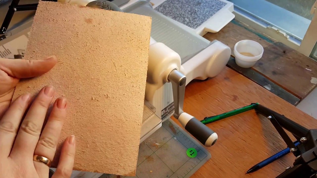 Experiment with Leather Embossing in Sissix Big Shot
