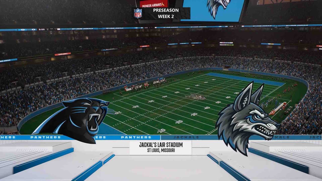 Jackals Preseason Week 2! | St. Louis Jackals vs Carolina Panthers | S2, Ep 2