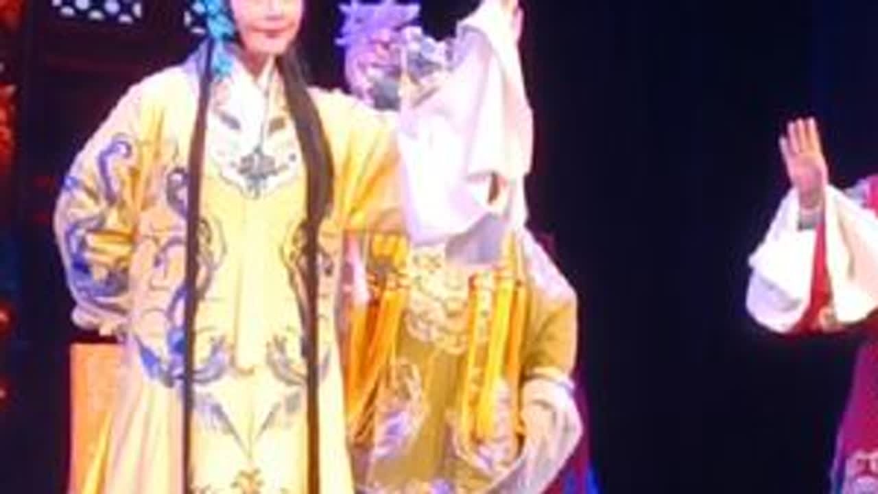 豫剧《铡西宫》西宫金殿奏本参刘墉#演出现场视频 #传递戏曲文化