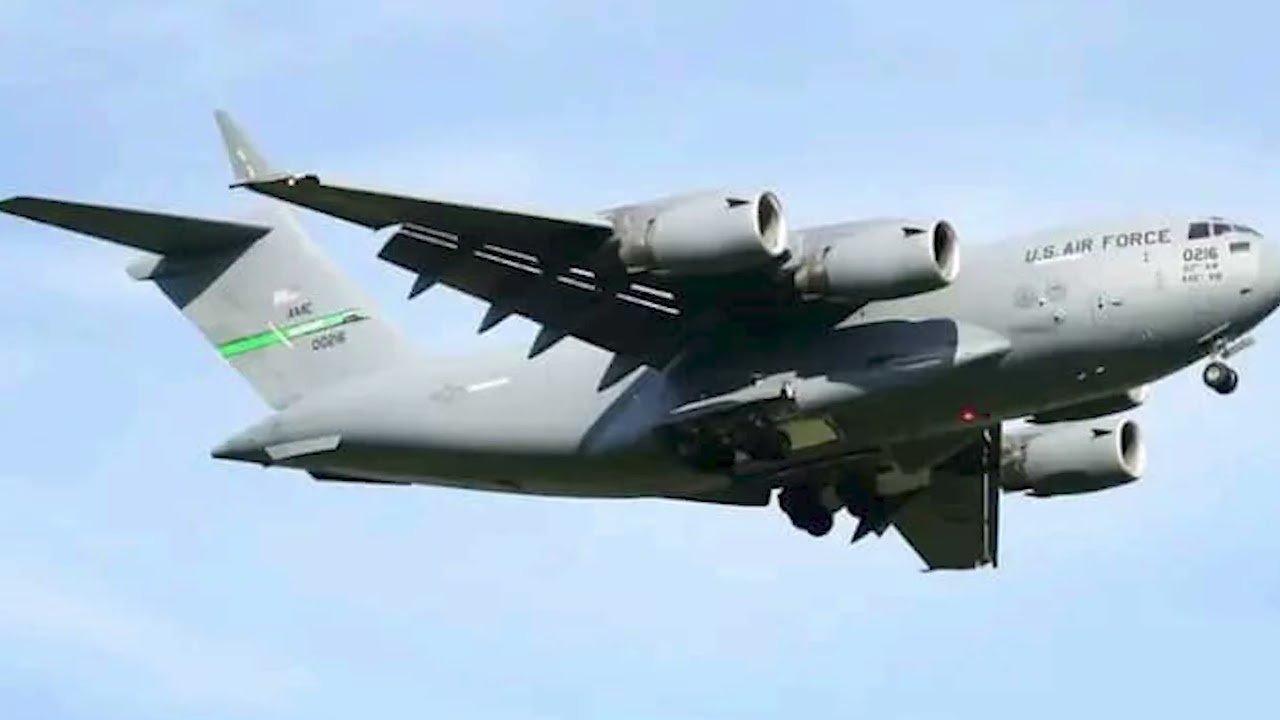 THREE US MILITARY AIRCRAFT LAND IN BORNO