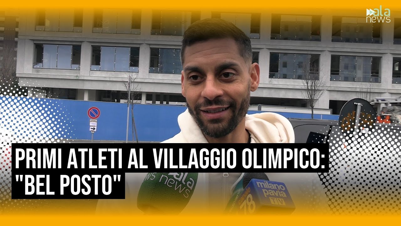 Milano entra nella settimana olimpica, primi atleti al Villaggio: