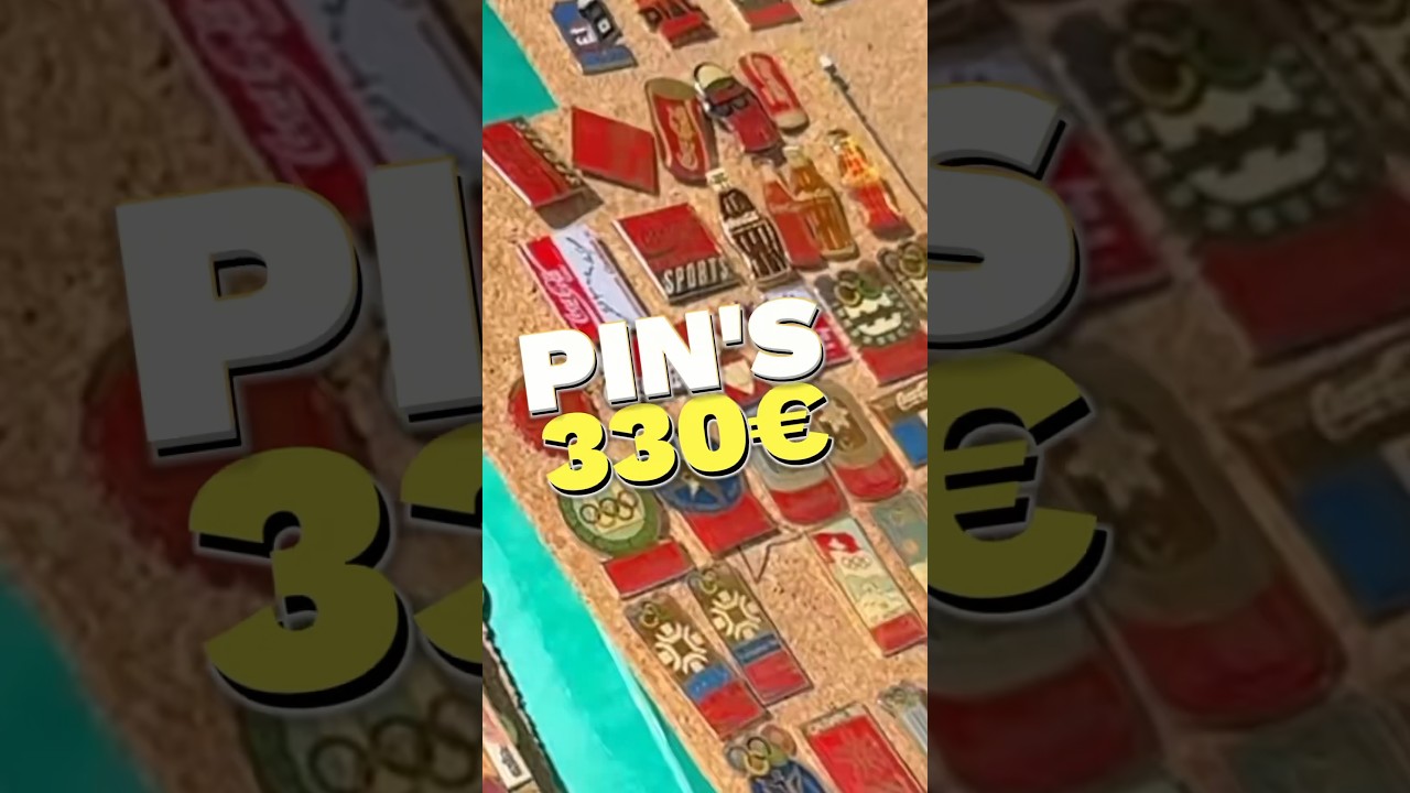 J&rsquo;ach&egrave;te un lot de pins et deux pi&egrave;ces de collection pour 110 &euro;, &ccedil;a vaut plus de 300 &euro; !