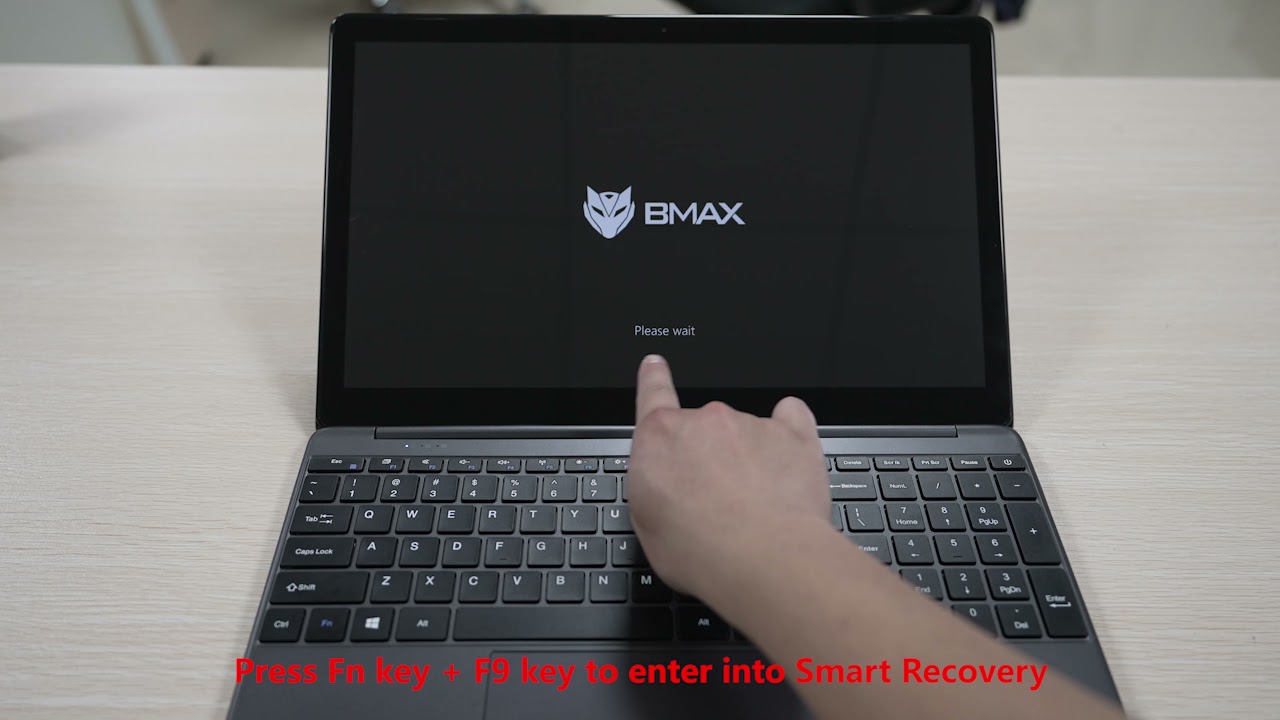 Enter Into Smart Recovery and Reset Your BMAX Notebook