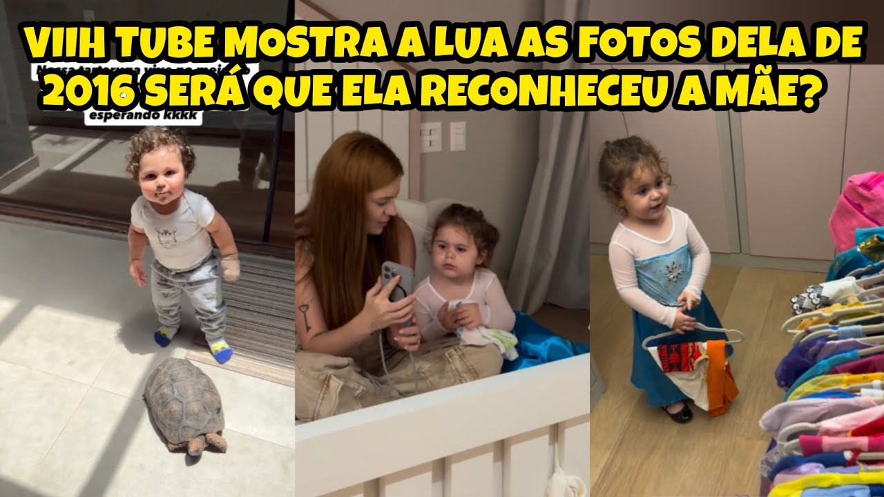 RAVI BRINCA COM A TARTARUGA DA FAMÍLIA | 60 VESTIDOS DE PRINCESA A LUA TEM #viihtubefc #lua #ravi