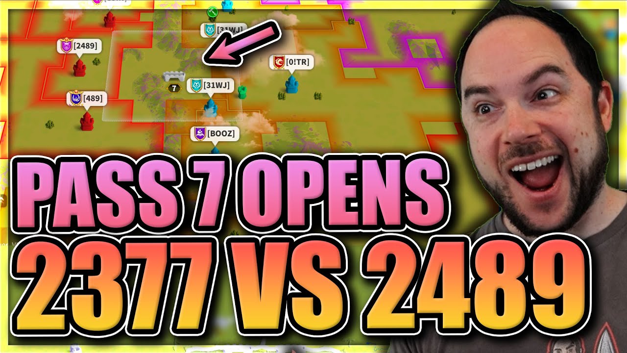 Z6 Pass Opens [2377 vs 2489]  Rise of Kingdoms