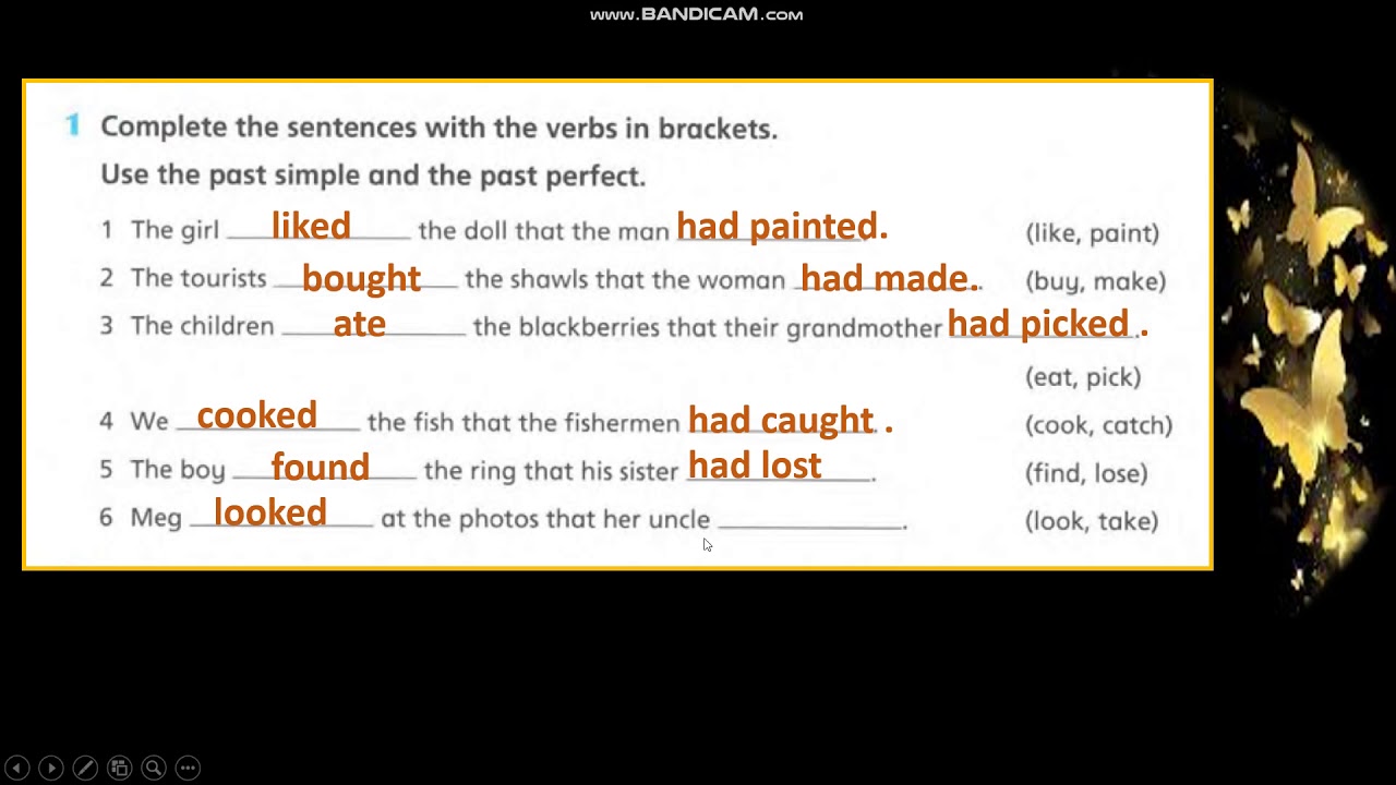 English world 6 / Unit 5 / Past perfect with relative clauses ( WB )