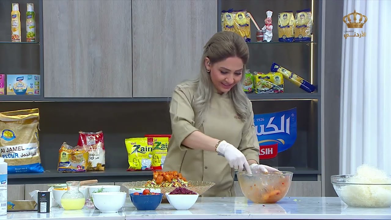 سلطة دجاج بافلو 🥰🤩