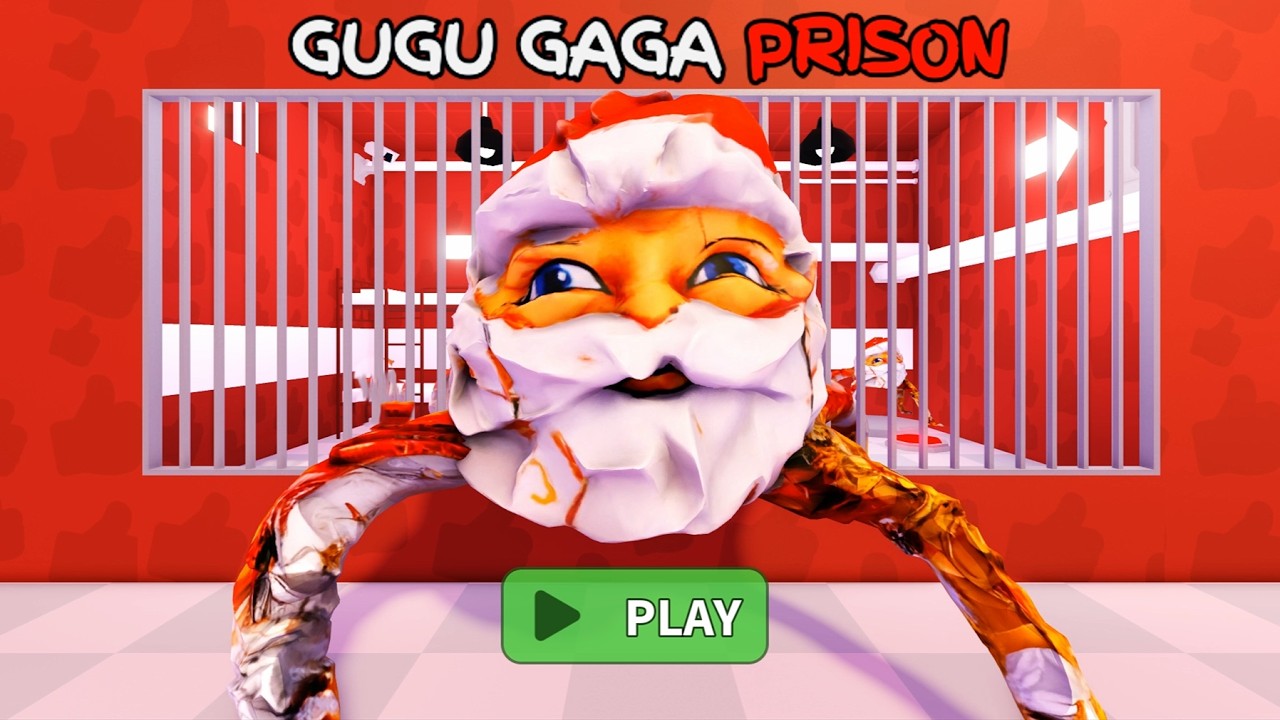 GUGU GAGA FAMILY PRISON RUN (OBBY) = ROBLOX