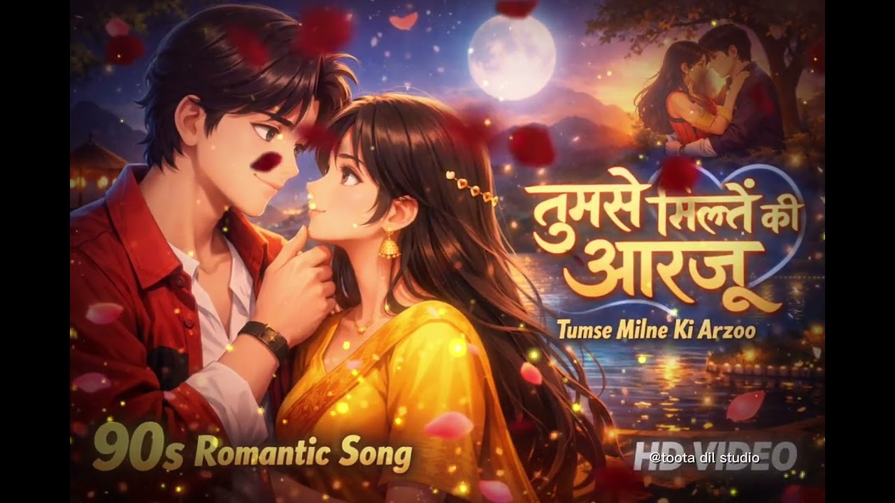 तुमसे मिलने की आरज़ू 💖 | 90s Romantic Hindi Song | Tumse Milne Ki Arzoo | Love Melody