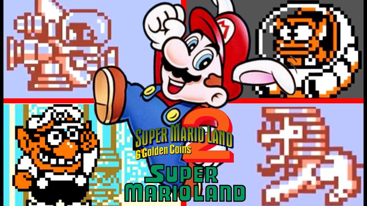 SUPER MARIO LAND 1 & 2 -  All Bosses