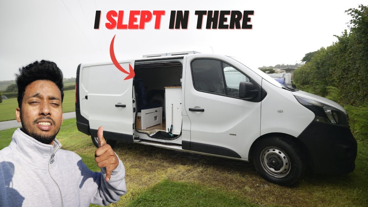 Cornwall vanlife vlog in a vivaro campervan conversion Part-1
