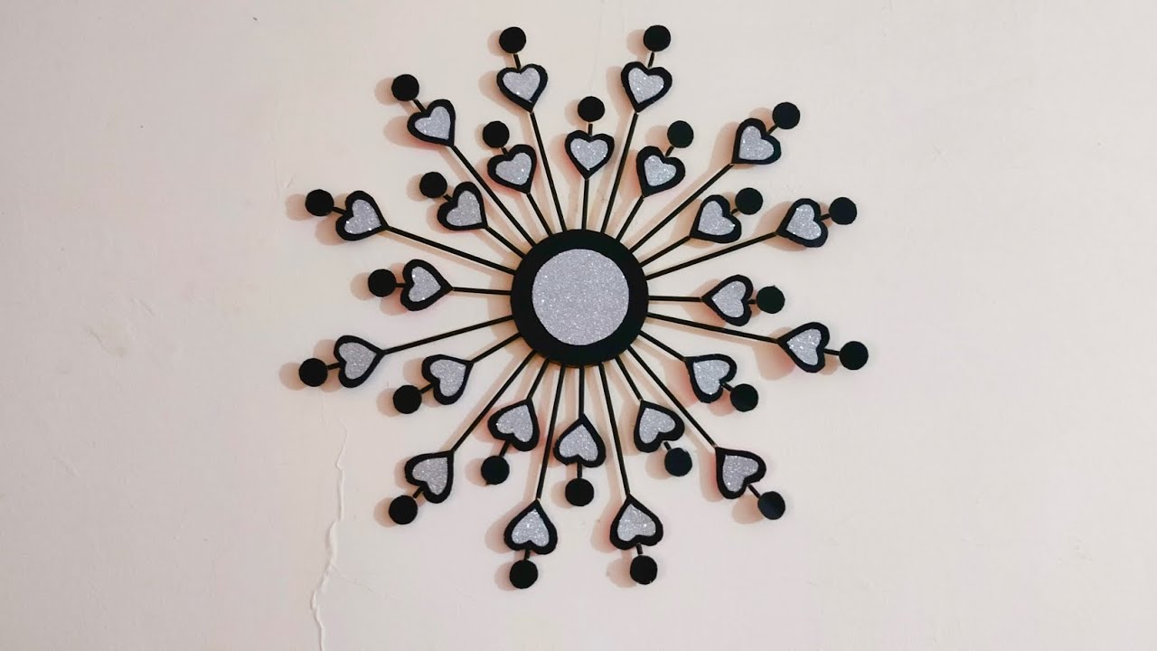 Wall Hanging Craft l Stunning Home Decor l easy Handmade wall decor 