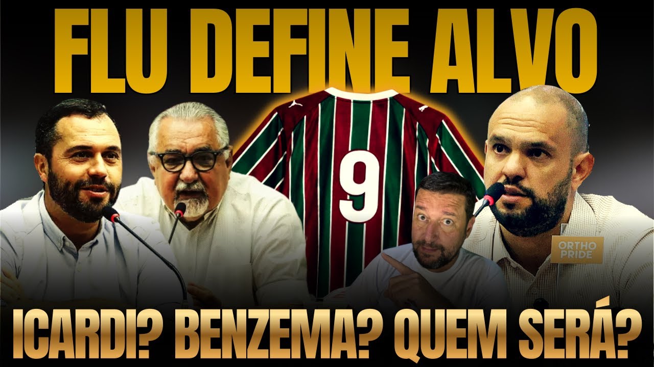 🔥FLU JÁ SABE QUEM QUER PRA CAMISA 9. NOMES DE PESO NO MERCADO. QUEM SERÁ? TIME MISTO NO CLÁSSICO.